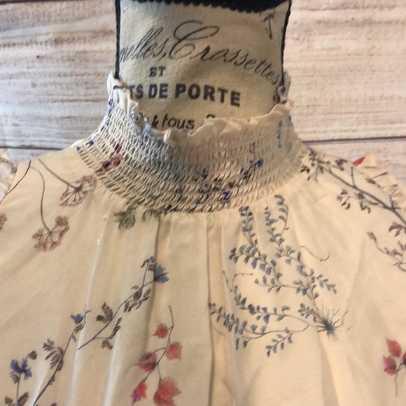 Rachel Zoe Meade Cold Shoulder Dress Silk Chiffon NWT Mini Ivory Size 2 - Picture 4 of 13